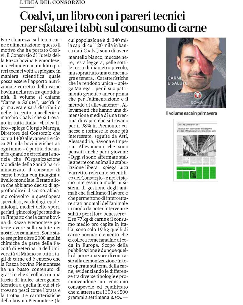 Carne e Salute - La Stampa